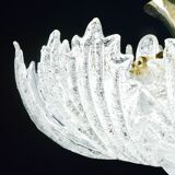 Garda, luxury Italian Murano glass ceiling light or flush mount, 1980s