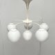 Swiss suspended chandelier from the mid-century space age by E. R. Nele for Temde, 1960s.