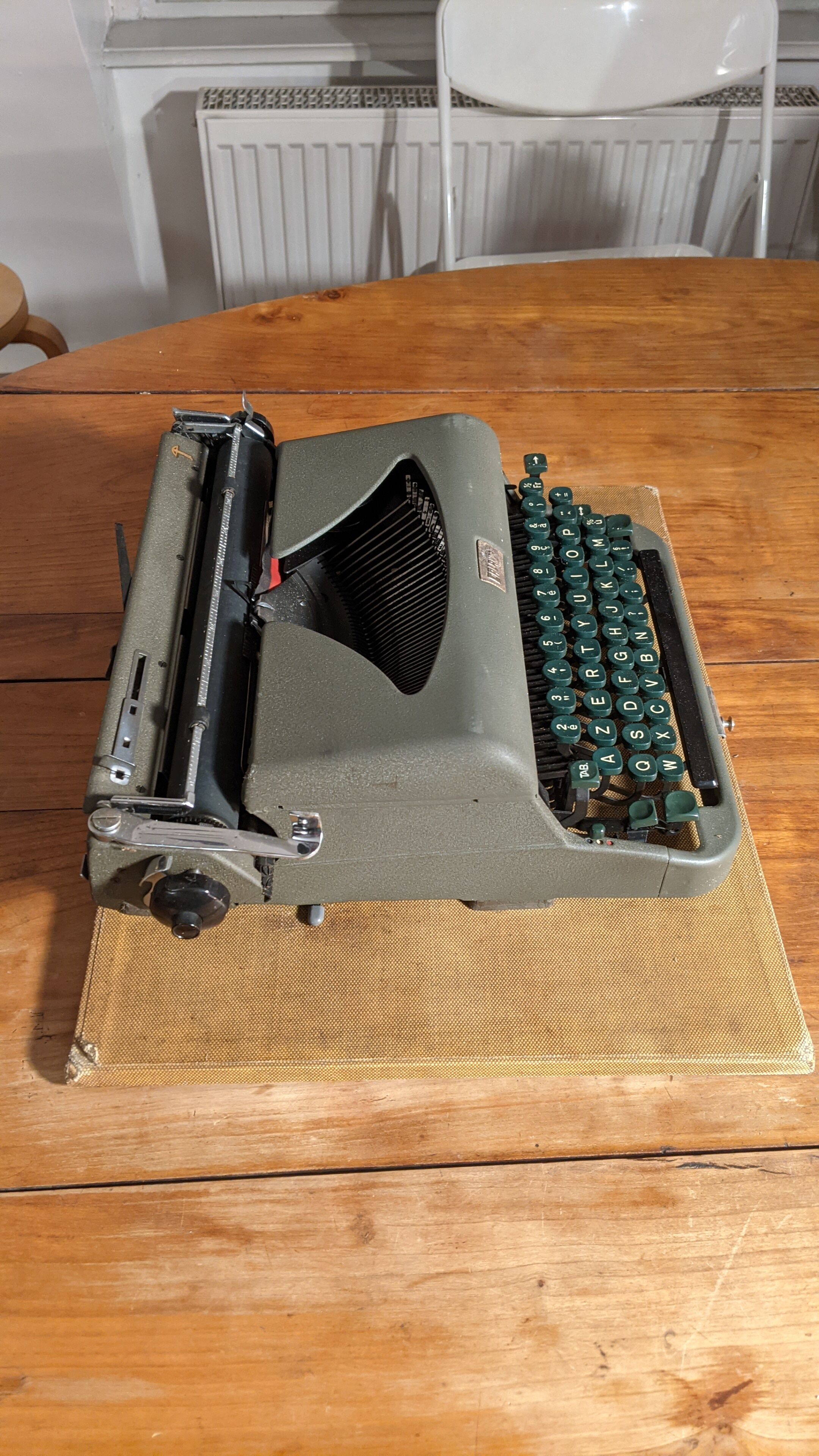 Calanda typewriter