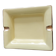 Cendrier vintage fine porcelaine jaune et doré.