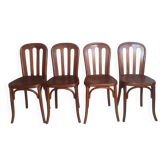 Lot de 4 chaises Bistrot Fischel