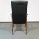 Vintage teak armchair by Josef Hillerband for Wilkhahn 1960s