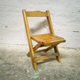 Chaise pliante pour enfant ou poupée