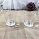 Set of 8 cut glass shot glasses France Arcoroc