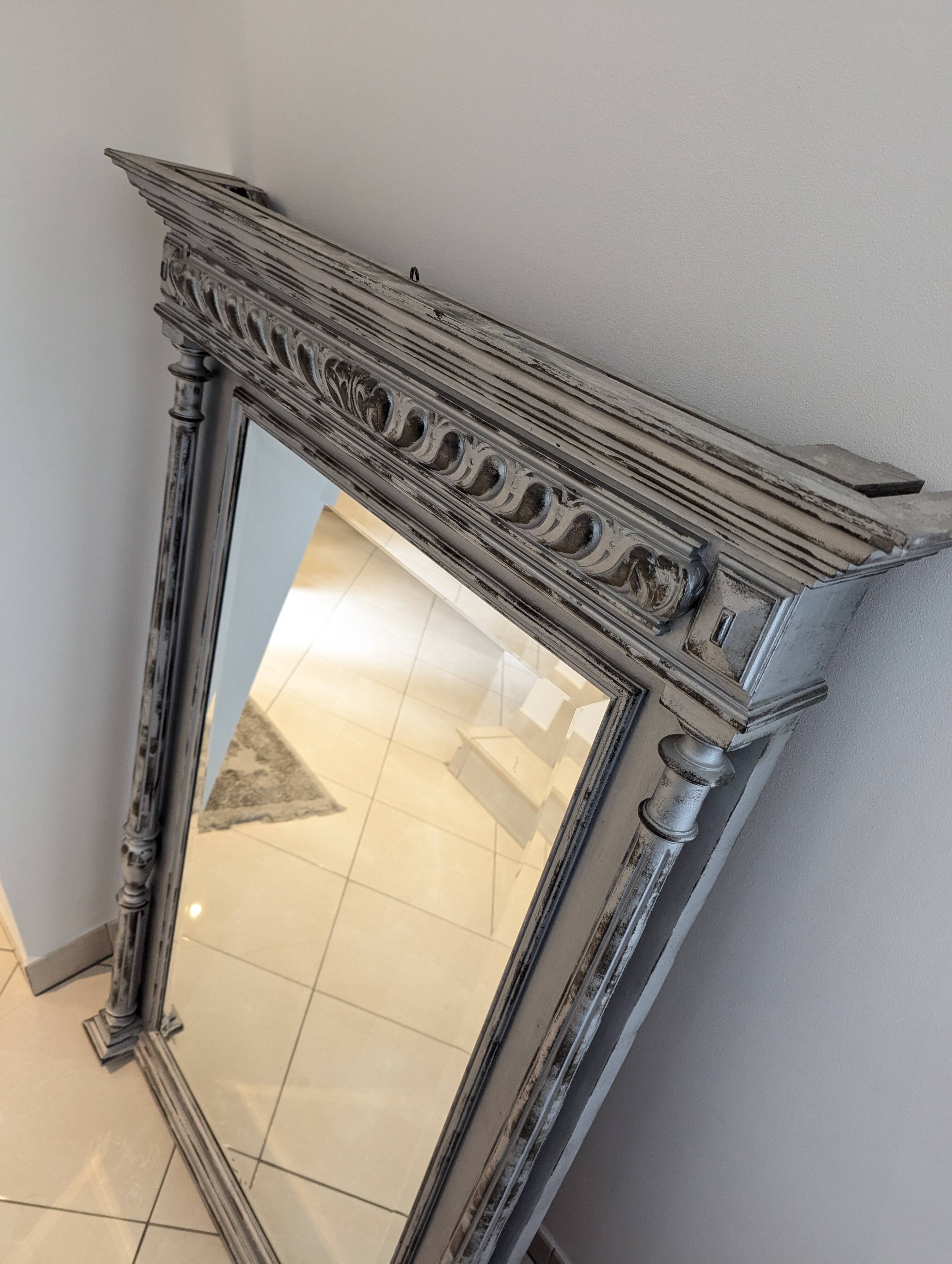 Renovated antique mirror