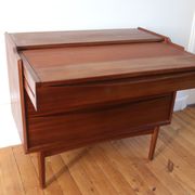 Scandinavian teak dressing table Arne Vodder, Denmark 1960