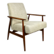 Armchair 'Lis', 1970s beige design by Henryk Lis