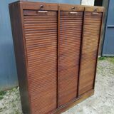 Meuble classeur 3 volets ancien