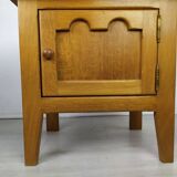 Vintage oak bedside tables