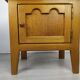 Vintage oak bedside tables
