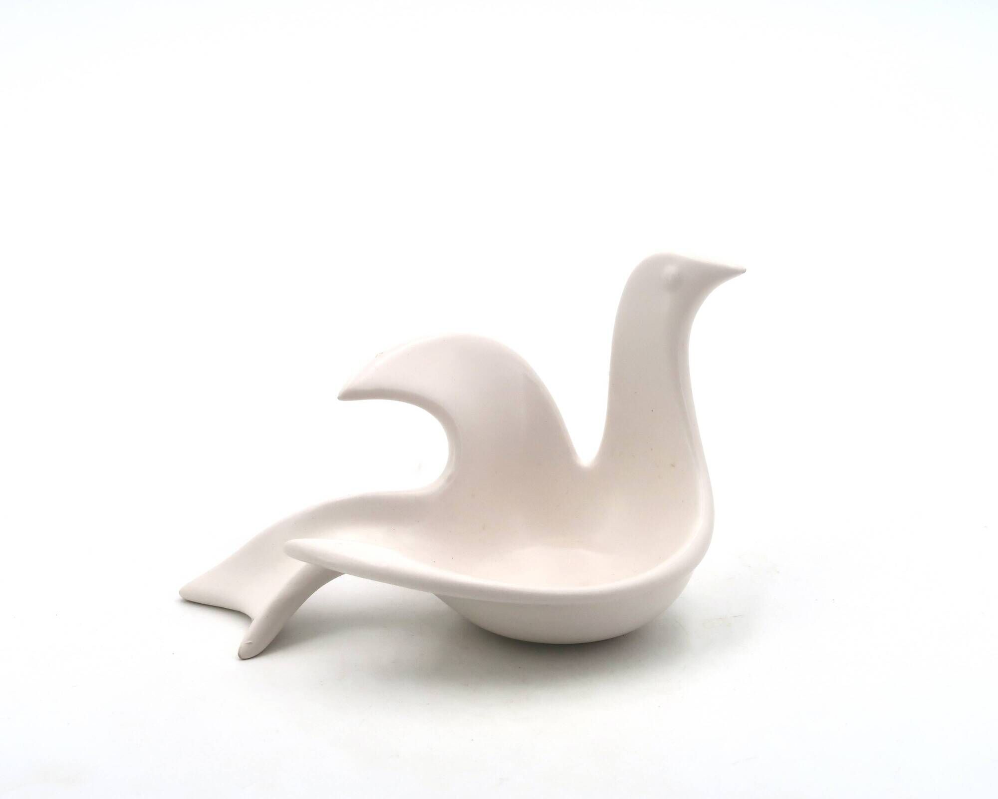 Ceramic peace dove candlestick by Jonathan Adler