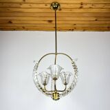 Murano glass chandelier by Ercole Barovier, Barovier & Toso, 1930s.