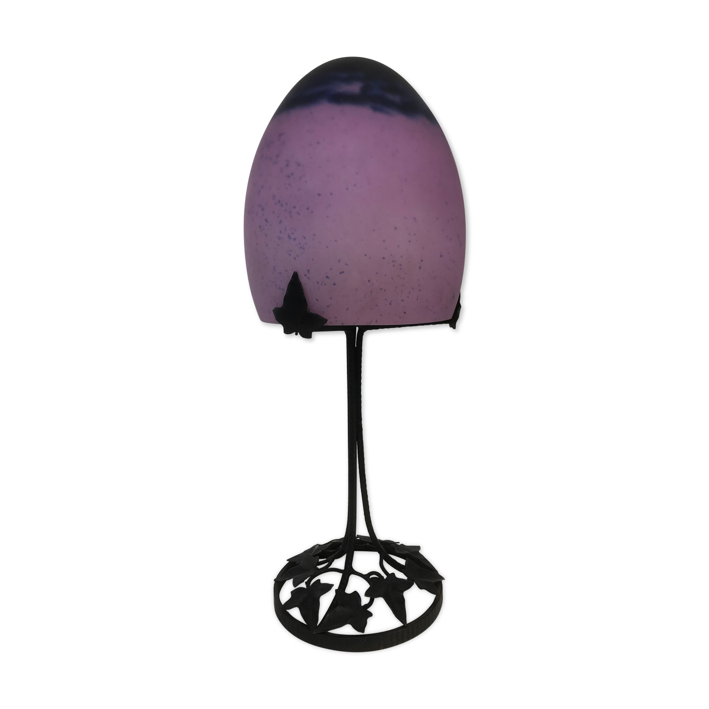 Art deco mushroom lamp