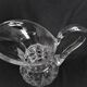Carafe à eau en cristal taillé de Saint Louis, signée
