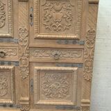 Renaissance style sideboard in solid oak XX century