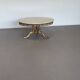 1960s marble coffee table. Marble top / fire-gilded base with many details