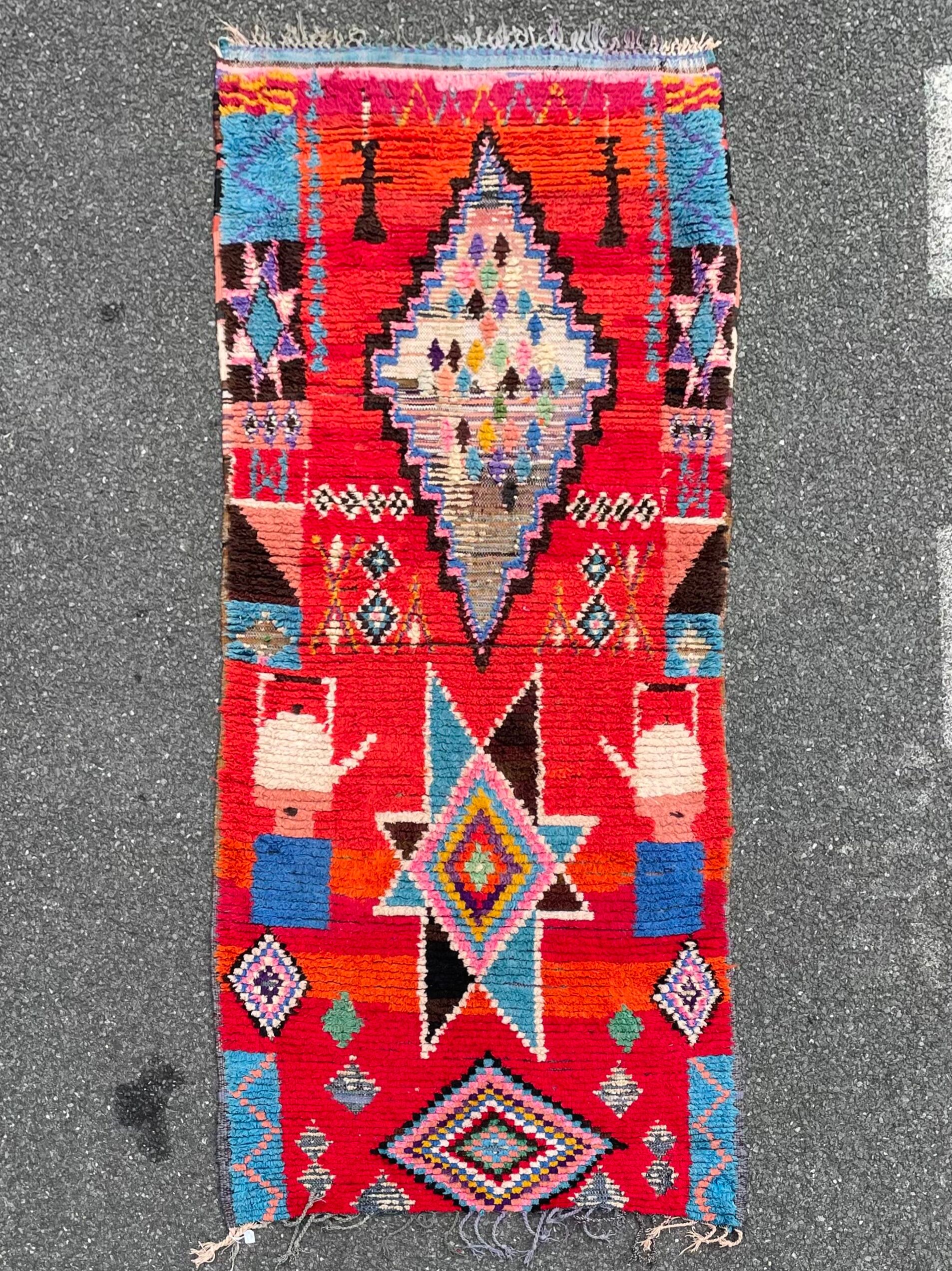 Red carpet berbere azilal modern