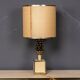 A vintage 20thc italian bergere lamp with pine cone detailing c.1970