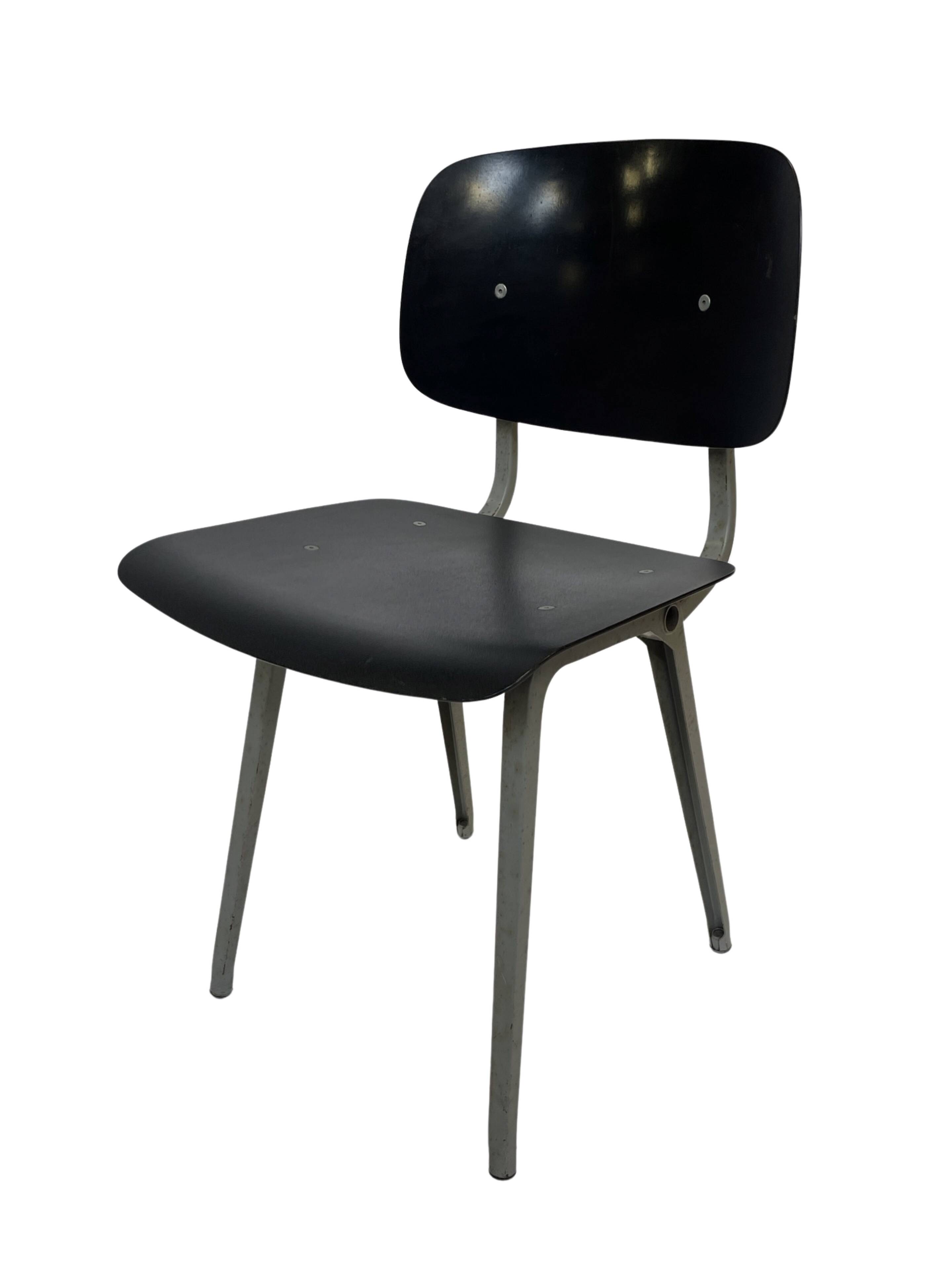 Vintage Friso Kramer Revolt chair for Ahrend de Cirkel 1960