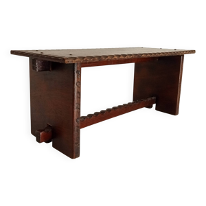 Tabouret bas brutaliste