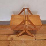 Vintage wooden seamstress