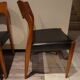 Suite de 4 chaises Scandinaves 1960 en teck