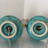 Pair of bedside lamps