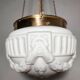 Lampe de plafond "Art Nouveau". Espagne, années 1930.