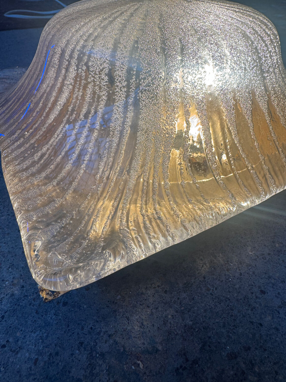 Murano glass wall sconce from the 1970s