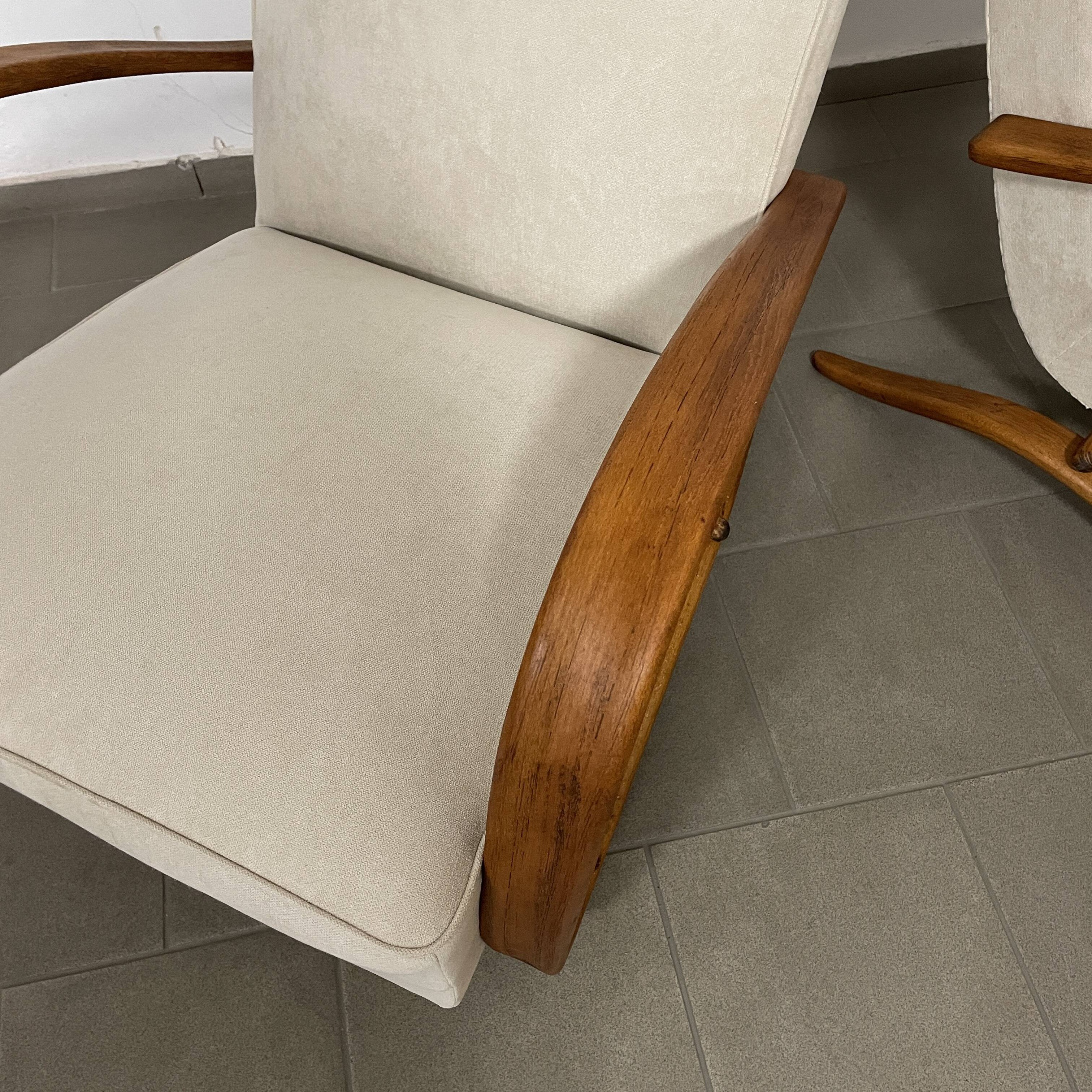 Set of two armchairs Halabala H269