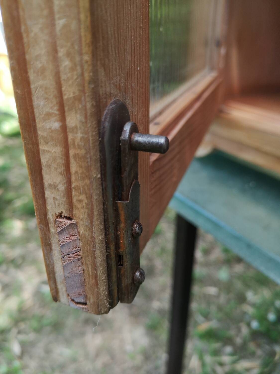 Tall unit, pine display case