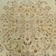 Tapis Vintage Beige Clair Motif Médaillon Floral Élégant, 354x458 Cm