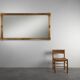 Miroir de style baroque du 20e siècle par Deknudt en résine dorée, Belgique
