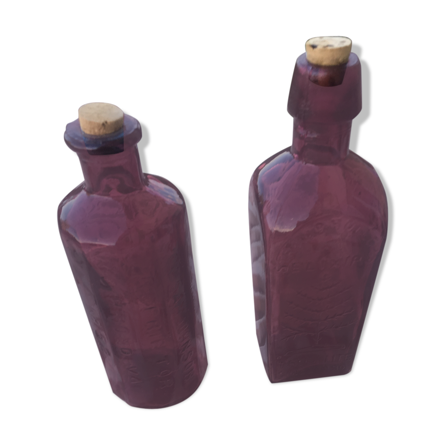 Set of pharmacy jars