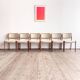 Set of 6 chairs #80 in teak by Niels O. Møller, JL Moller, Mid Century