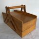 Worker, sewing box