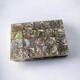 Abalone shell vanity box, Alpaca Mexico, 1970s