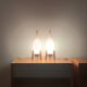 Mid-century retro vintage Czechoslovak table lamps, 1960s – set of 2