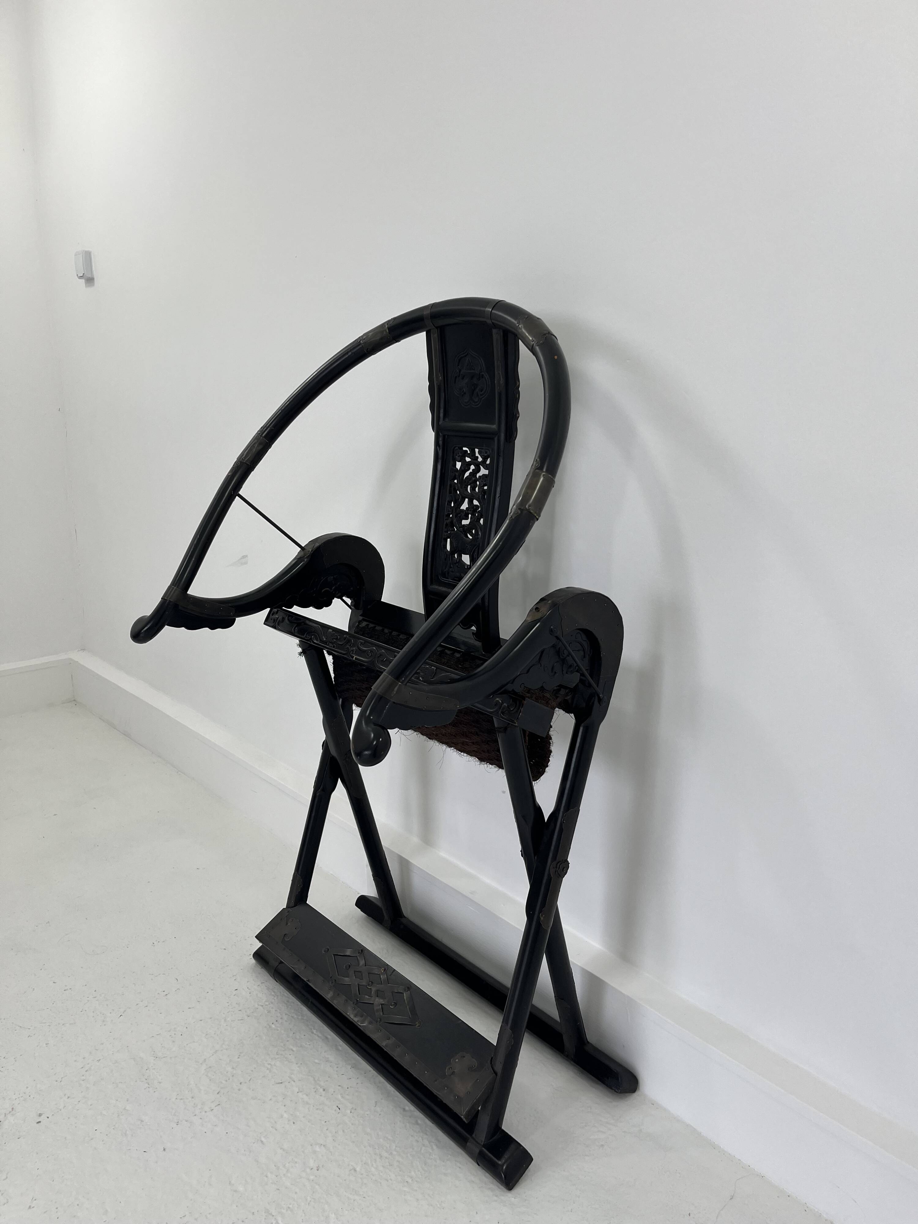 Antique Folding Lounge Chair