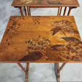 Set of 4 nesting tables Art Nouveau 1930s