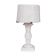 Alabaster french mid-century table lamp