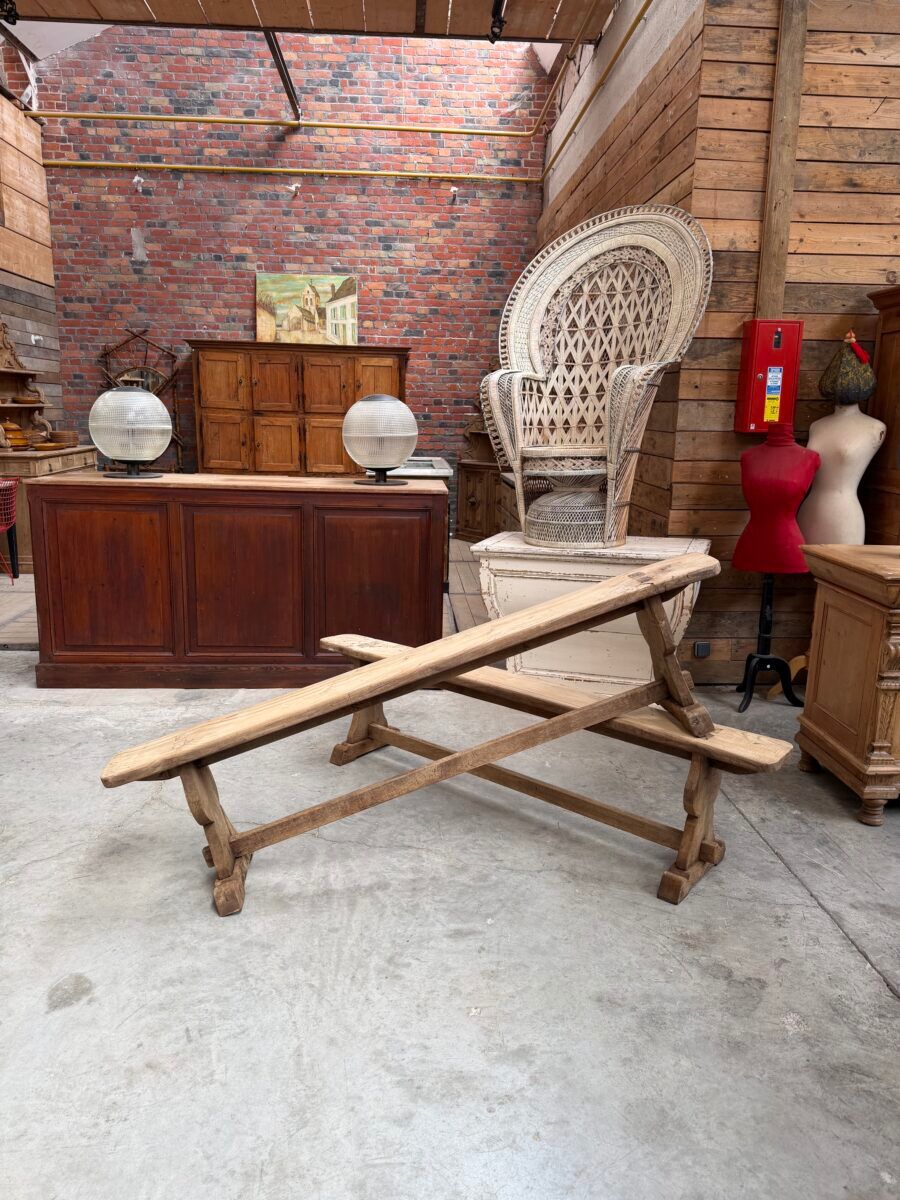 Paire de bancs XIXème
