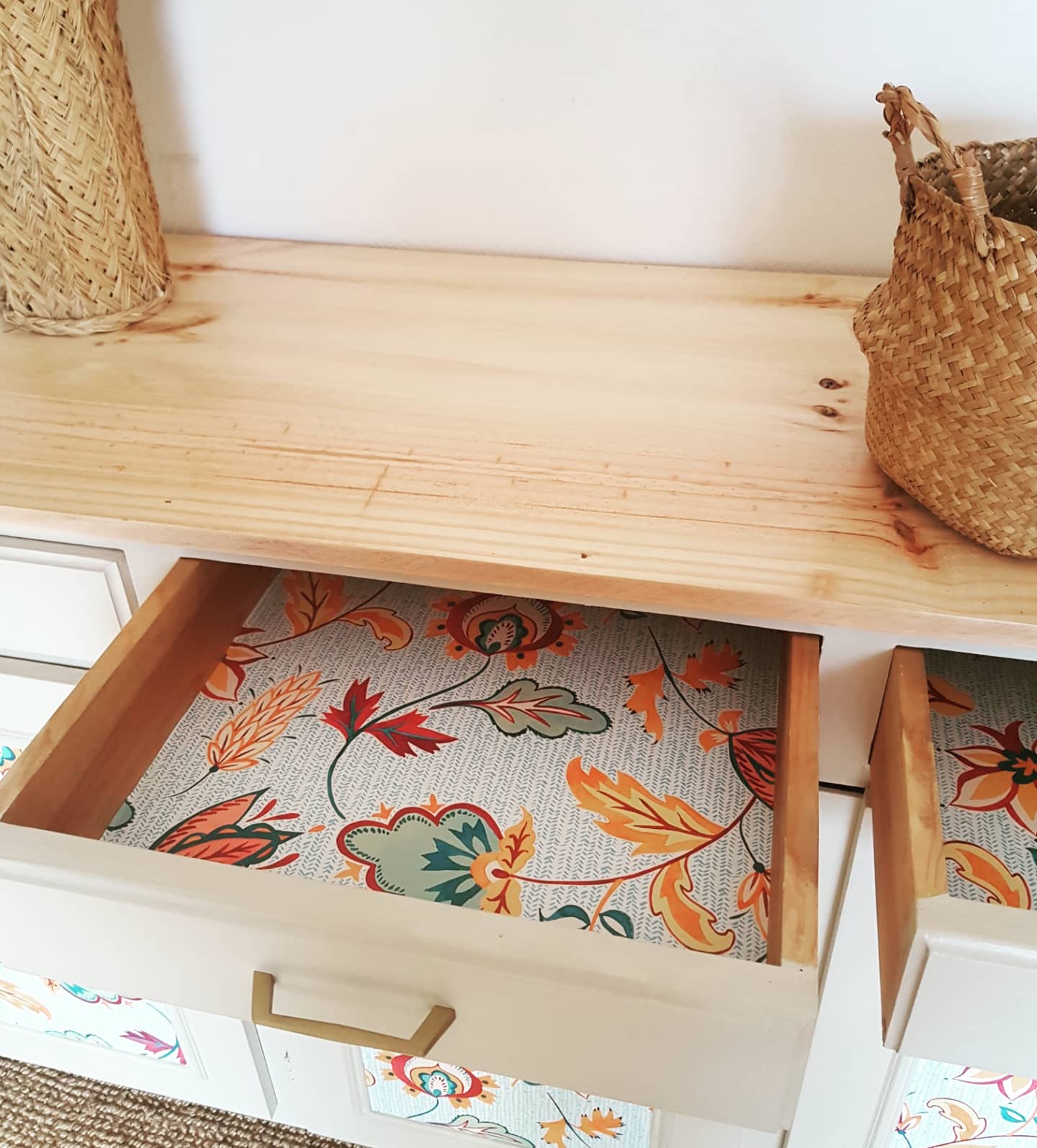 Restyled enfilade buffet