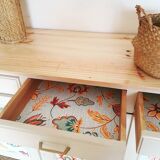Restyled enfilade buffet