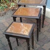 Pull-out tables louis xvi style