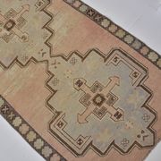 Vintage Antique Floral Oushak Rug sku 1286