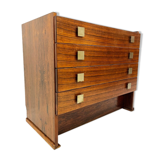 Mid-century wooden chest of drawers - italy 1960s