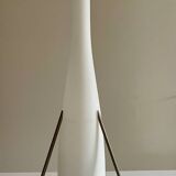 Space age opaline brass lamp from the 60s