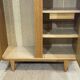 Wardrobe in bamboo and oak from the 1960s