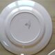 6 Digoin Hand-Painted Flower Plates